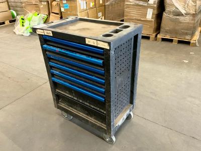 Übersichtsbild von Daytona Werkzeugwagen mit Inhalt